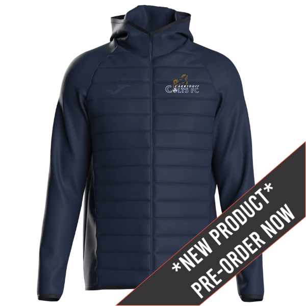 *PRE ORDER FOR JUNE DELIVERY* Carryduff Colts JOMA Softshell Berna III Windbreaker Navy